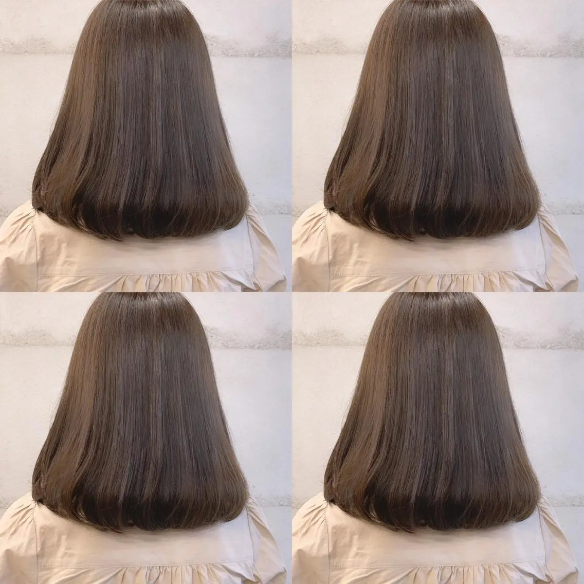 ミディアム カラー 透明感カラー✂︎ YUKAのヘアスタイル