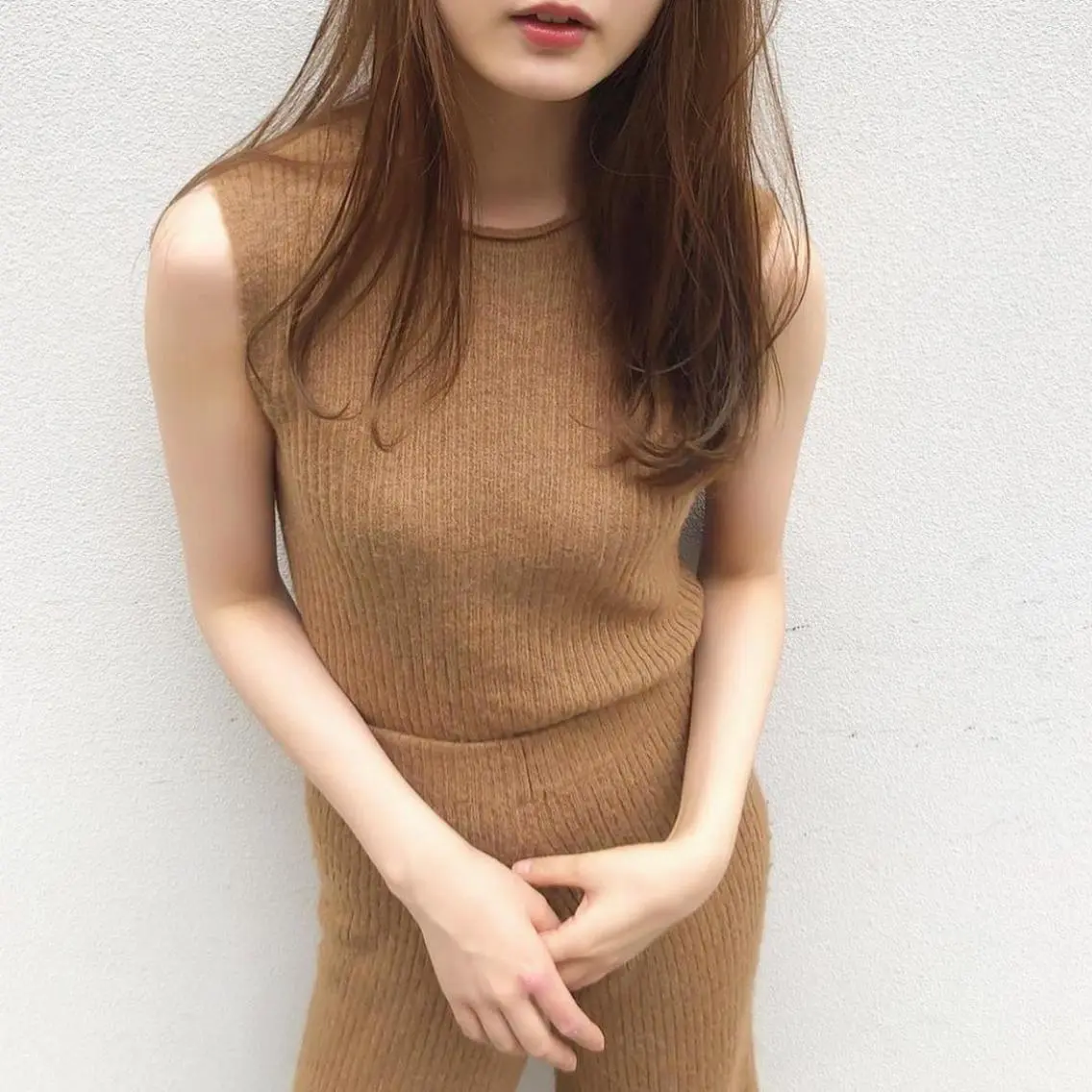 セミロング カラー カット ヘアカラー マンツーマン半個室 tamuraのヘアスタイル