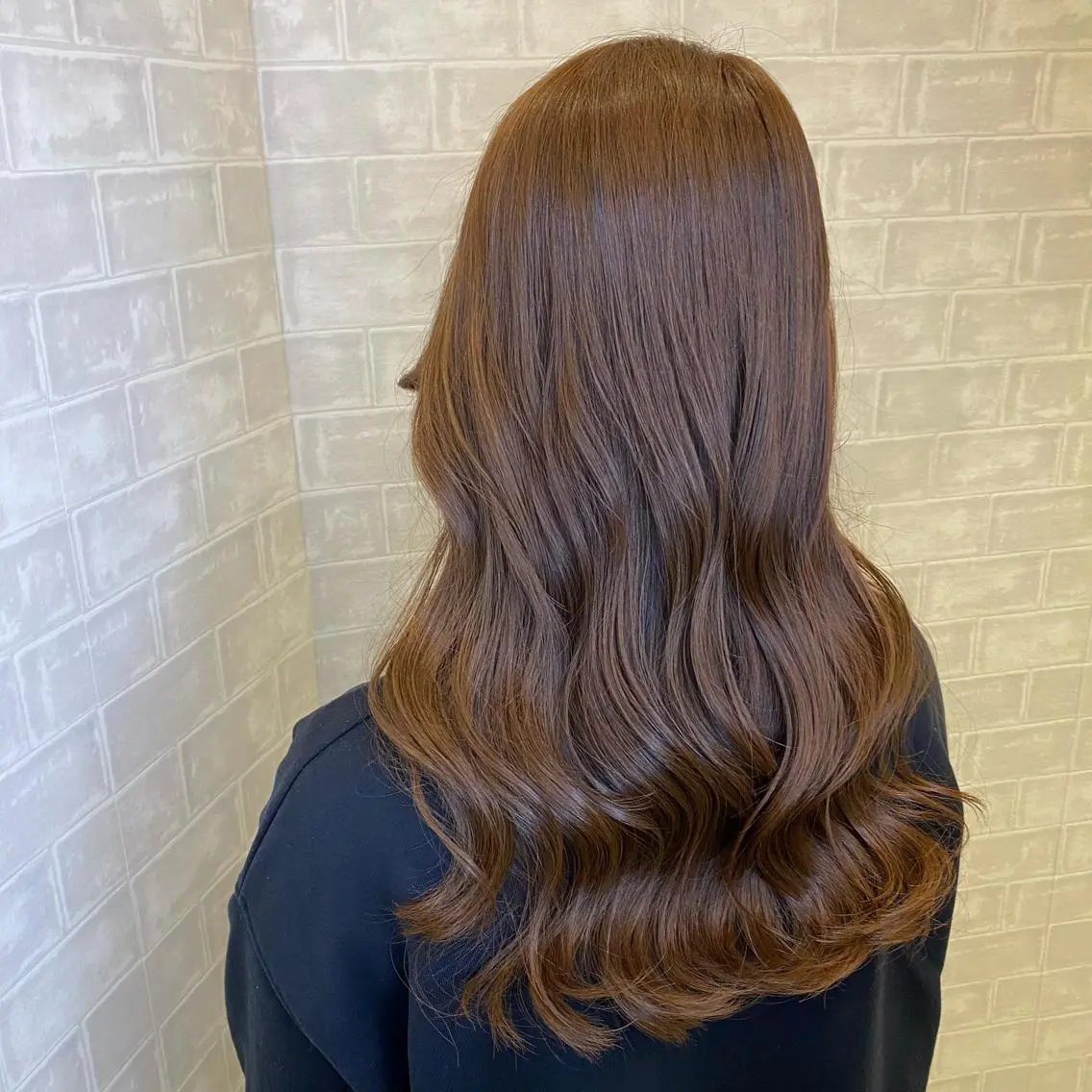 カラー ブラウンカラー ナチュラルブラウン 韓国風🇰🇷 MAAYAのヘアスタイル