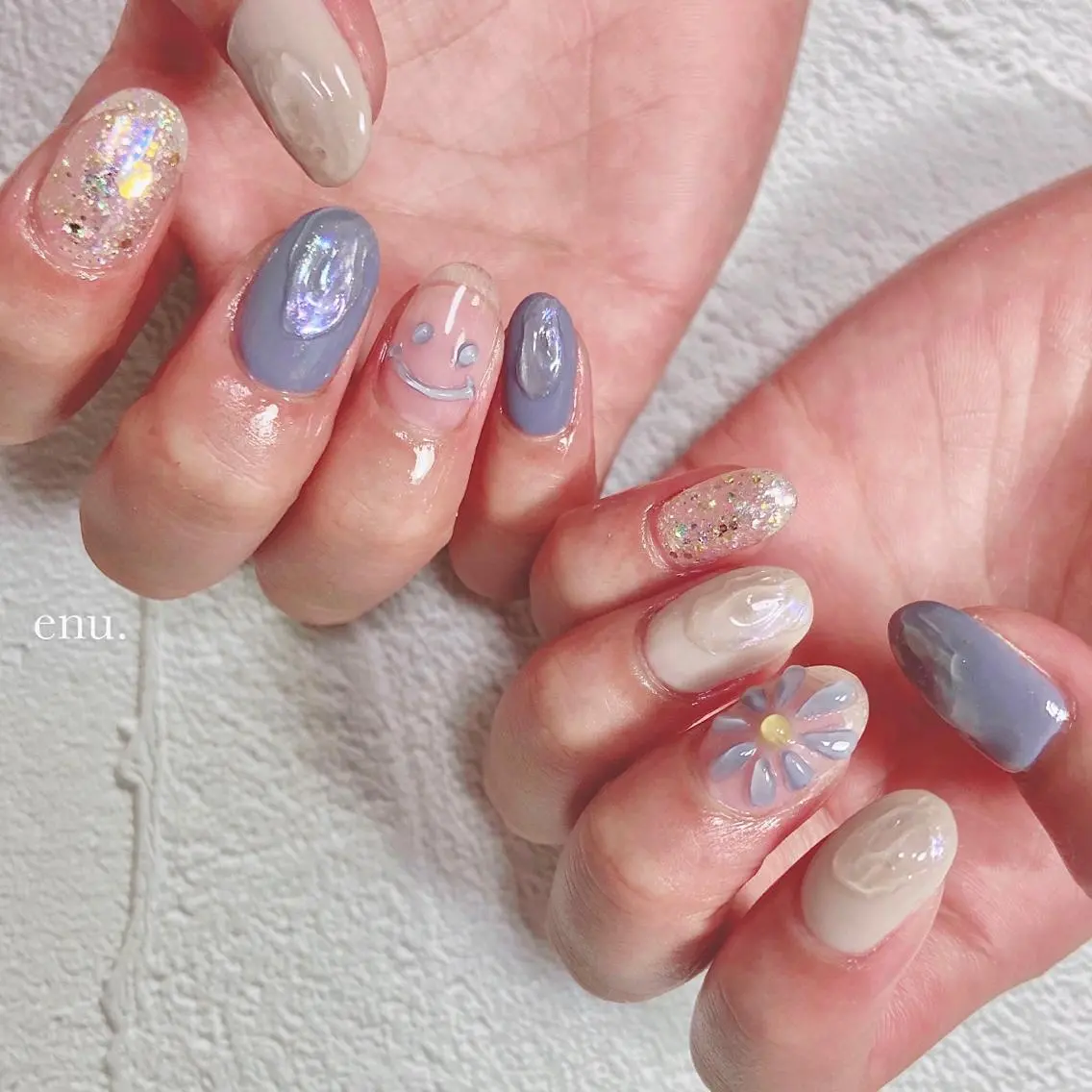 ネイル ハンドネイル enu. nanakoのネイルデザイン
