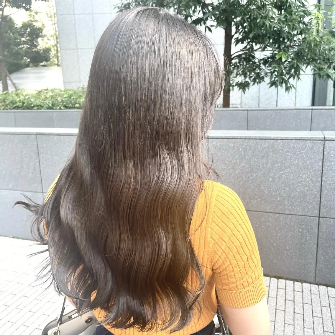 ロング カラー 肌に馴染むカラー 梅田・増田のヘアスタイル