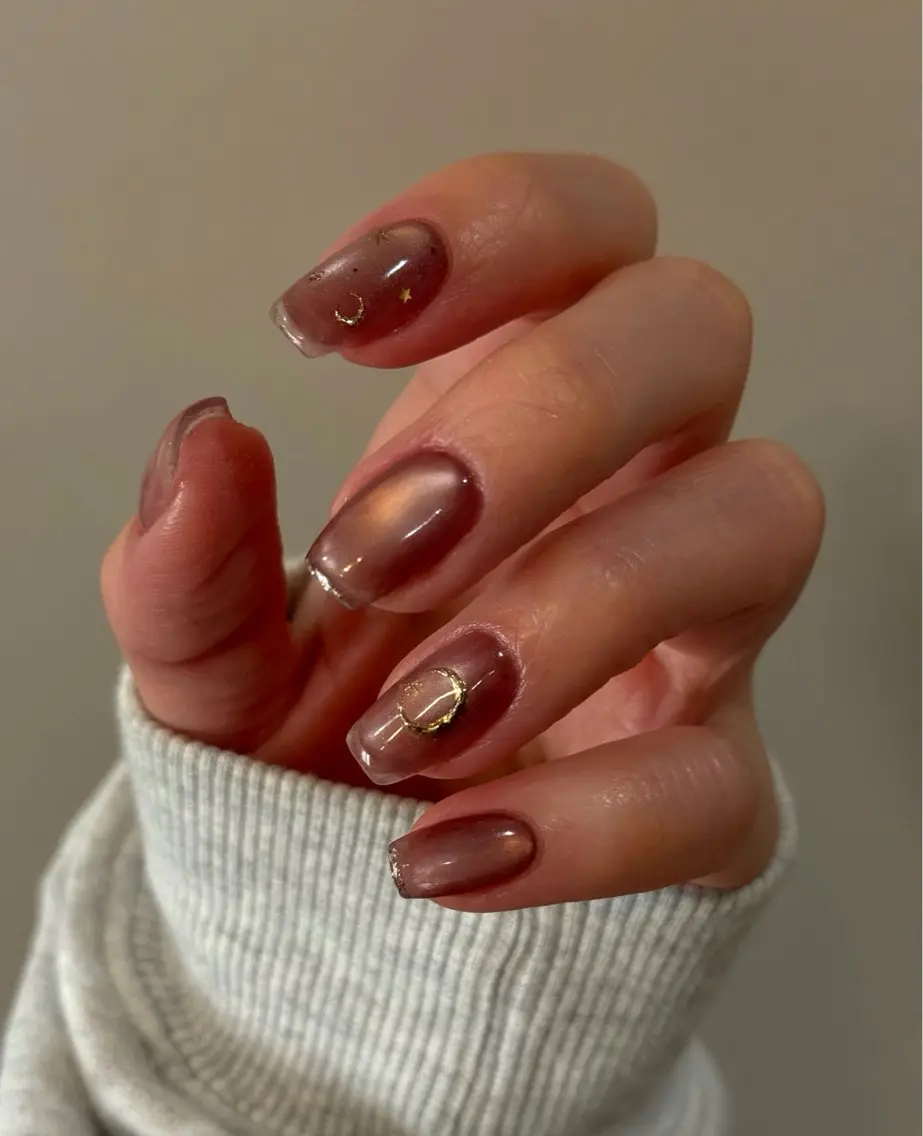 ネイル クリアネイル フレンチネイル ハンドネイル Blé nailのネイルデザイン