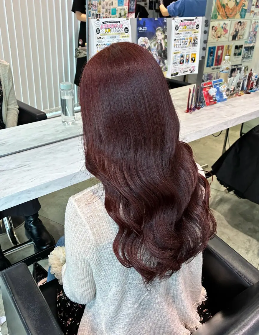 カラー ヘアカラー オタク美容師/渋谷 🍒ダブルカラーのヘアスタイル