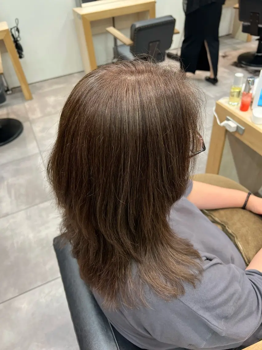 ロング カラー カット ヘアカラー 🌞レイヤー×カラー 前川那津美🌞のヘアスタイル