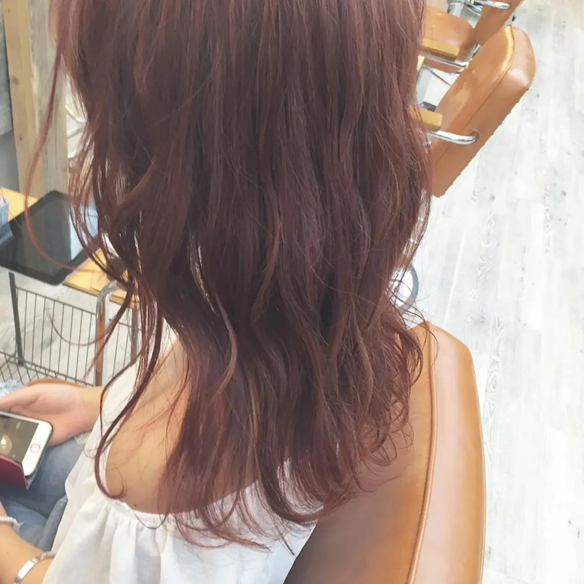 ロング カラー 前髪顔周り✂️店長 ❤️アマミヤ❤️のヘアスタイル