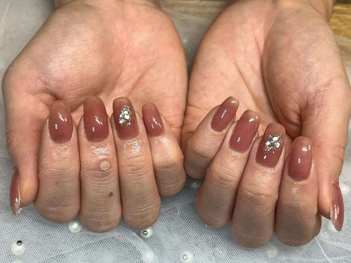 ネイル ハンドネイル 持ち込みデザイン得意 /長さだし可✨RUIのネイルデザイン