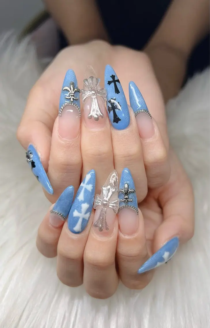 ネイル ハンドネイル Lee Nails チップ長さだし専門店のネイルデザイン
