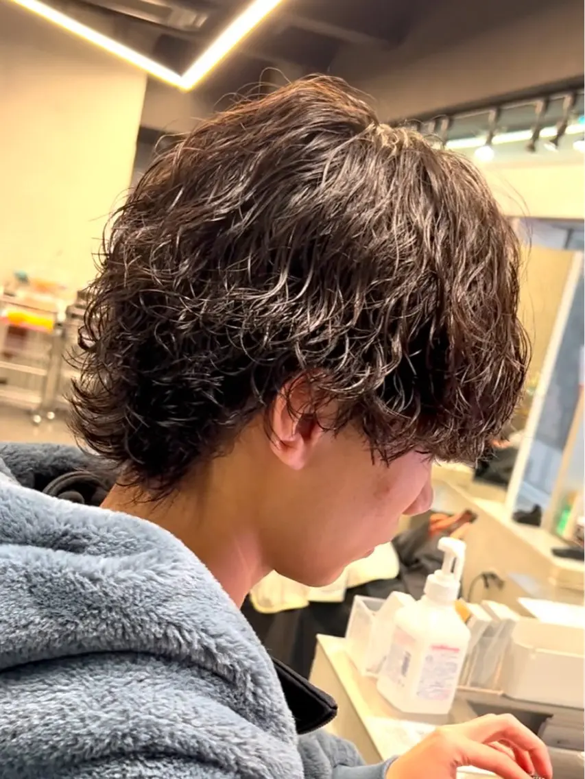 パーマ メンズ ゆきえ🤍 fifth/パーマ‪のヘアスタイル