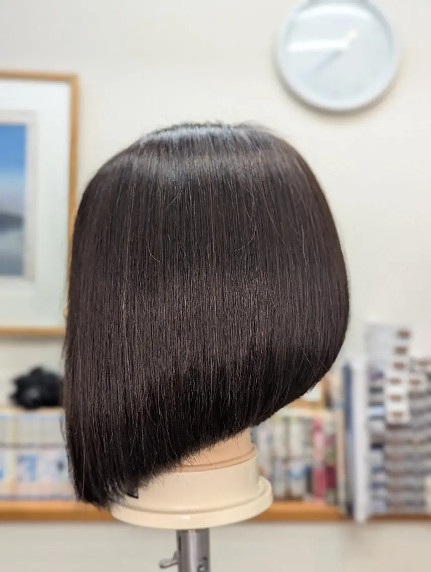 セミロング 早坂 繁喜のヘアスタイル