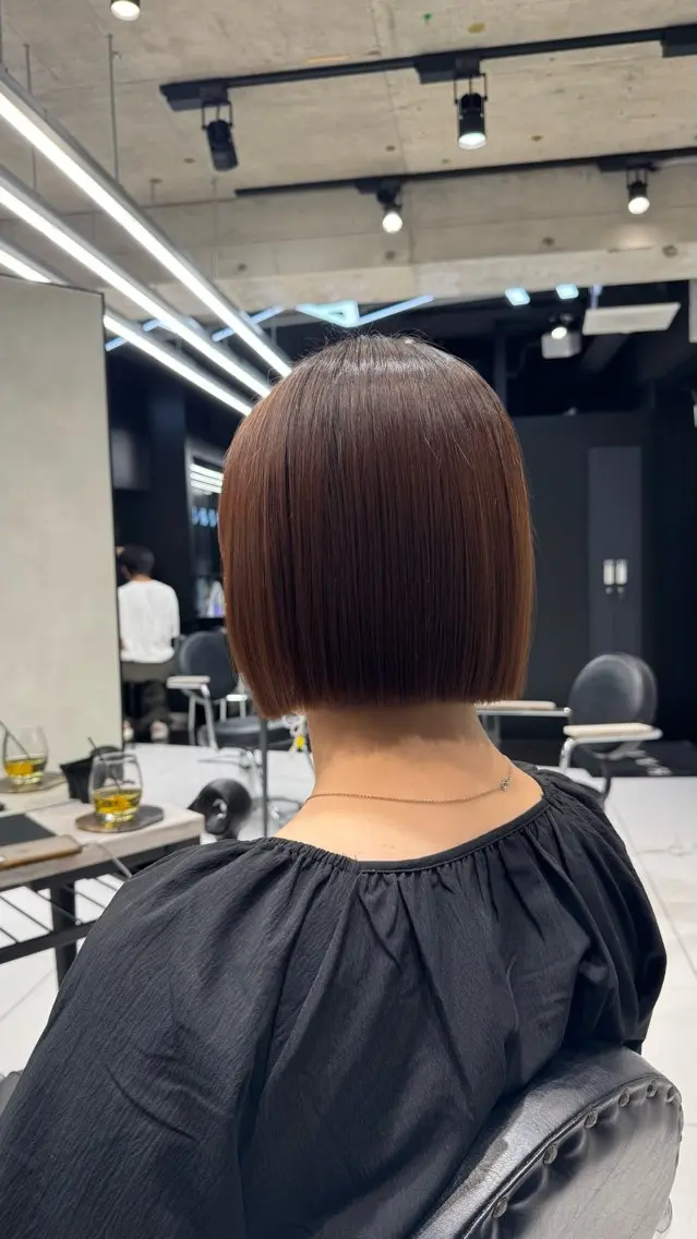 ミディアム カット ヘアカラー 川田大輝 ナチュラルモードのヘアスタイル