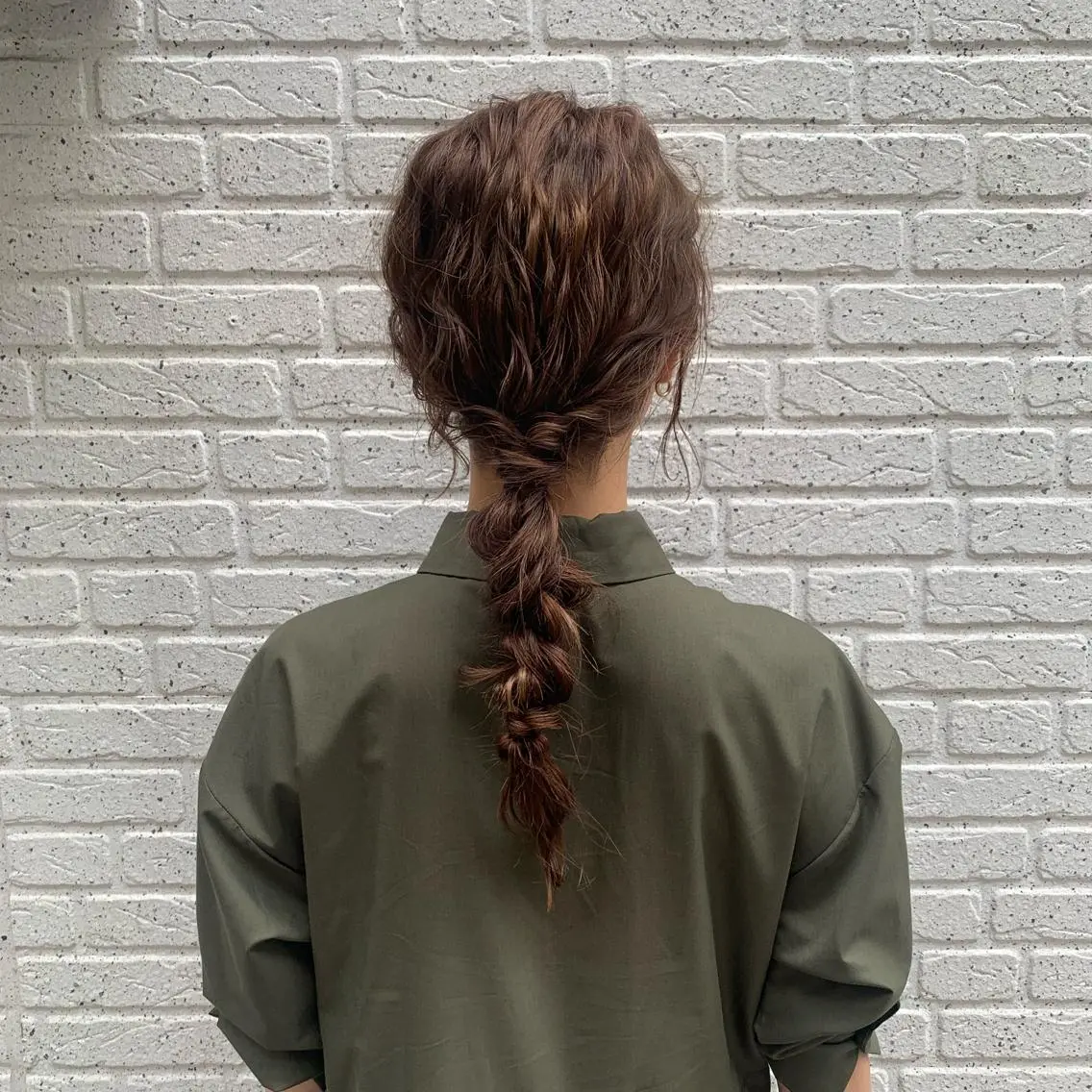 セミロング . AYUKAのヘアスタイル