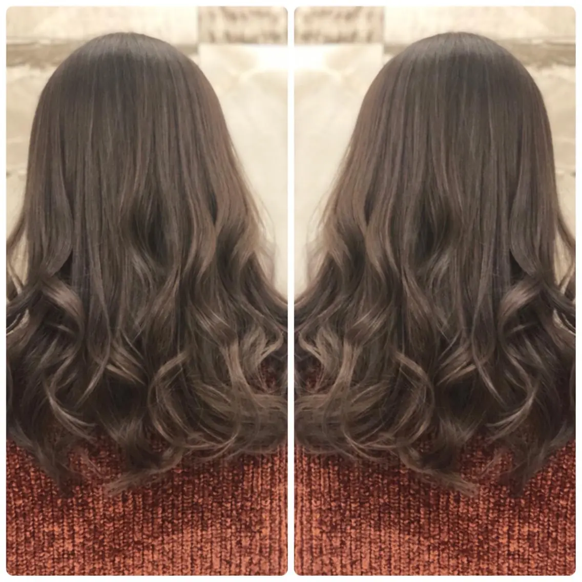 セミロング カラー アッシュ ピンクカラー ピンクアッシュ ヘアカラー トリートメント 小山内 龍一郎 店長のヘアスタイル