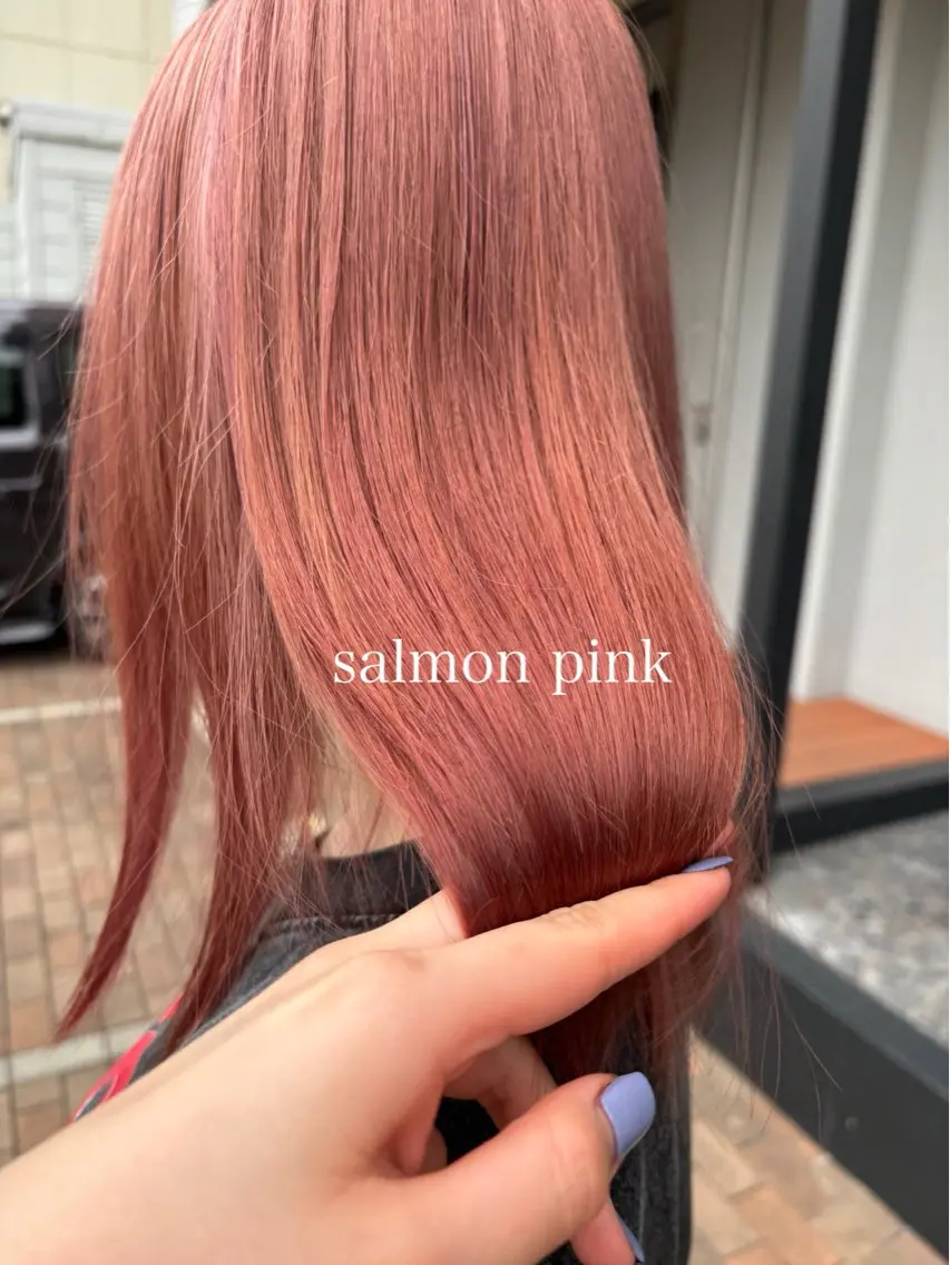 ミディアム ヘアカラー トリートメント 透明感カラー🎀 tasty/makoのヘアスタイル