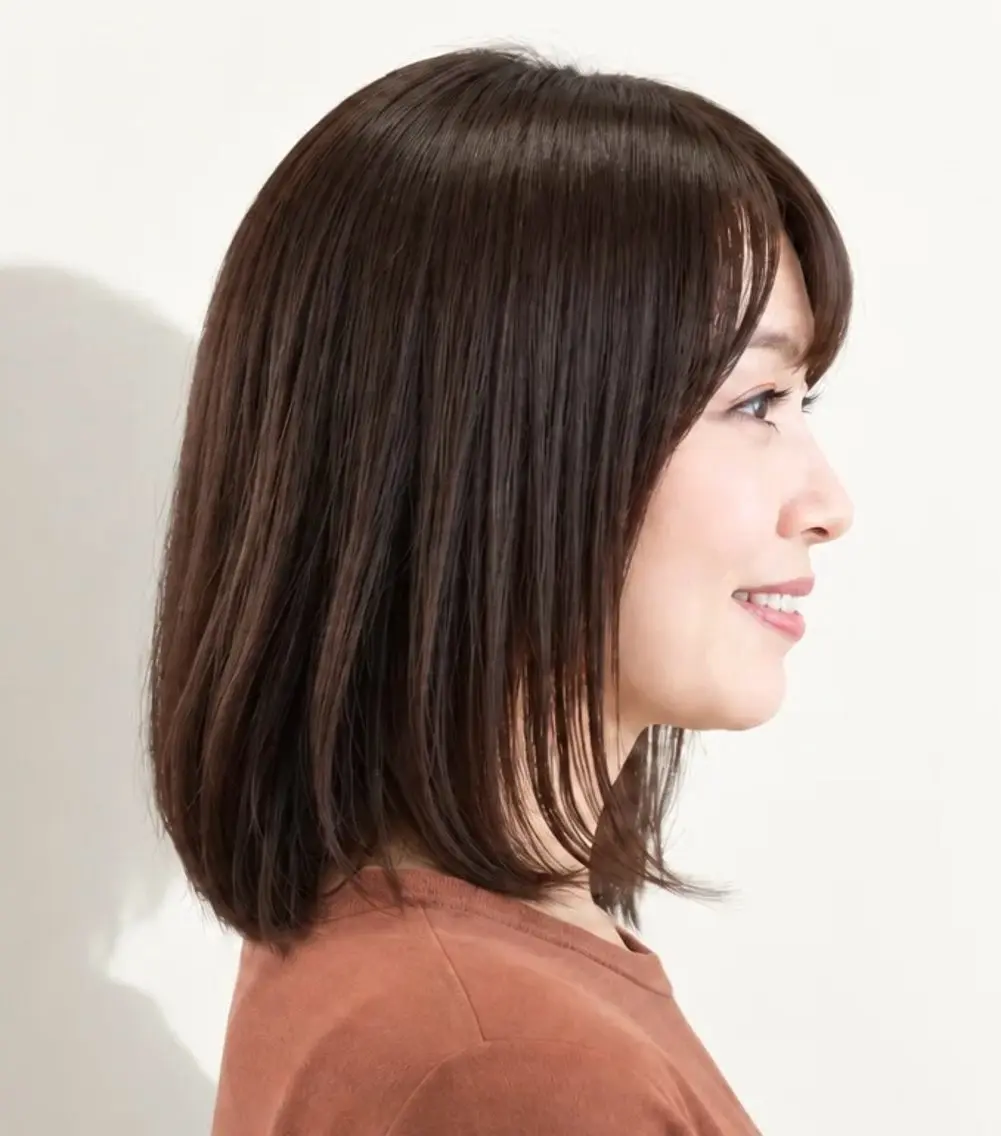 ミディアム au美容室 栄矢場町のヘアスタイル