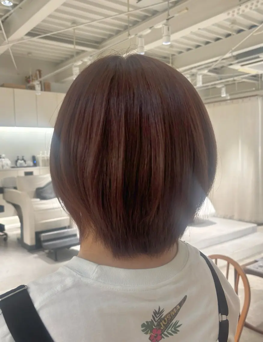 カラー ヘアカラー 立川 琳央奈のヘアスタイル