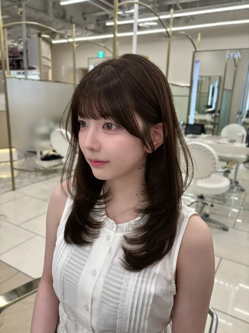ロング 《期間限定無料》 レイヤー専門✂️のヘアスタイル