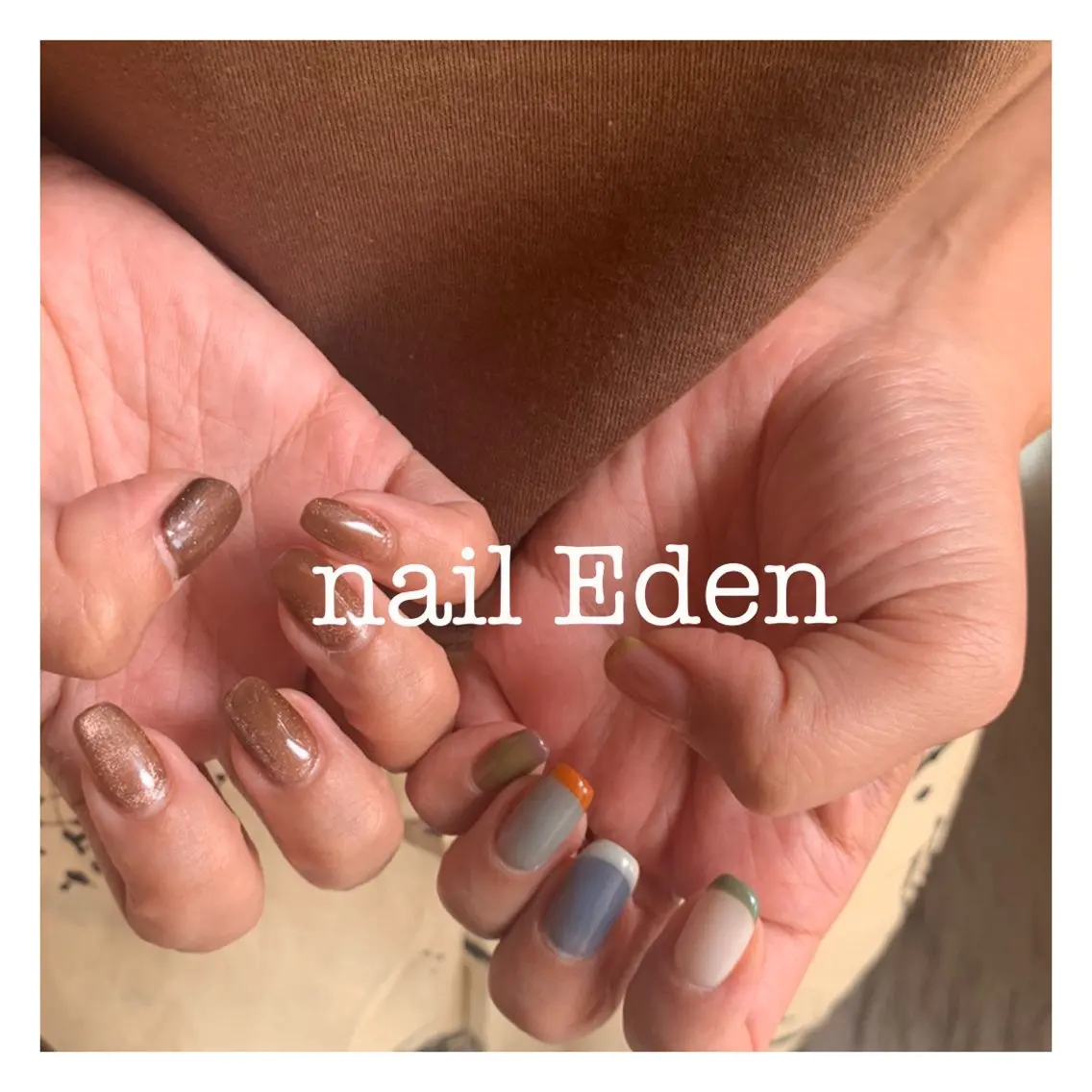 ネイル 持ち込み Eden ♾️のネイルデザイン