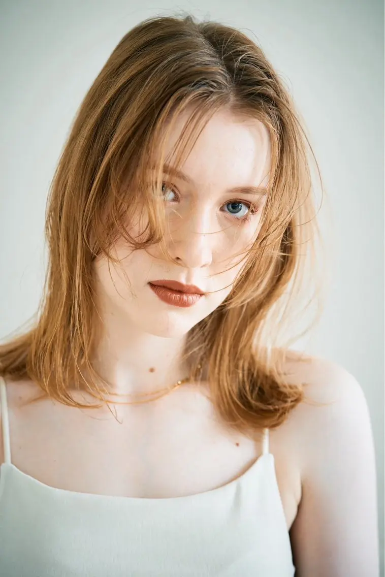 ミディアム カラー 及川 晟弥のヘアスタイル