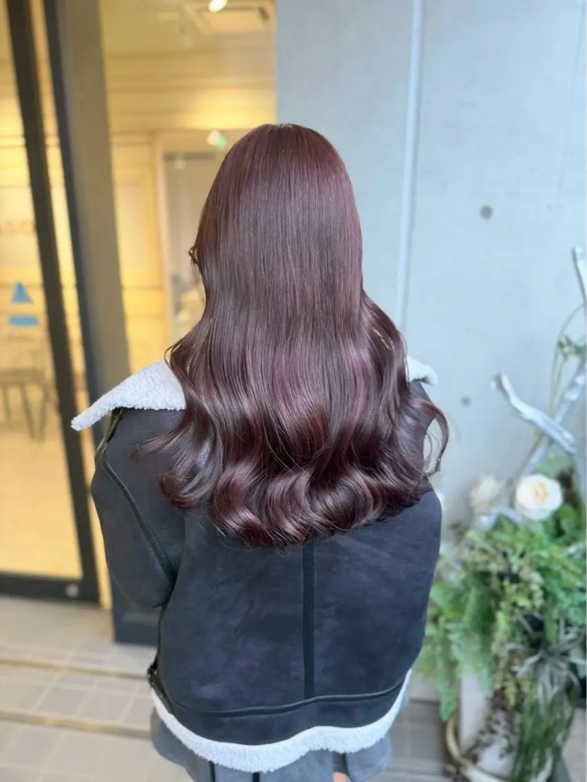 カラー ヘアカラー トリートメント 透明感ツヤカラー/ ゆうな💙のヘアスタイル