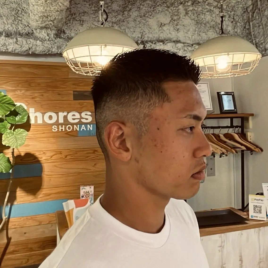 ショート メンズ 関野 大悟のヘアスタイル