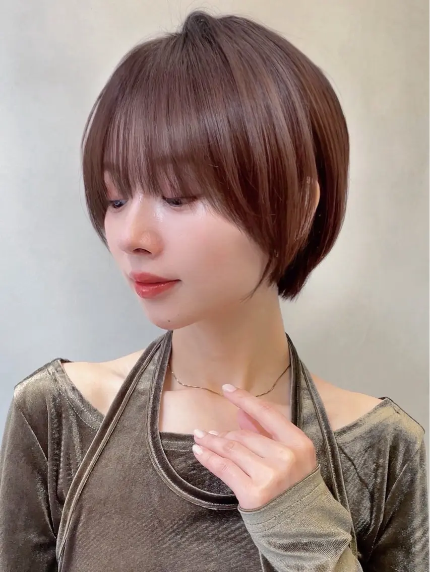 ショート カラー 春日部🫧矯正✂️ ゆいのヘアスタイル