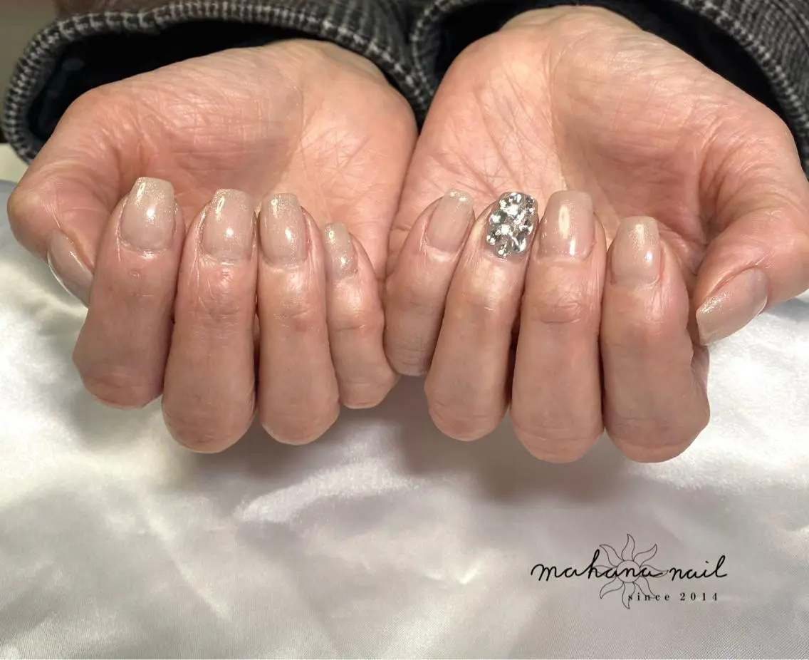 ネイル ワンカラーネイル mahana nailのネイルデザイン
