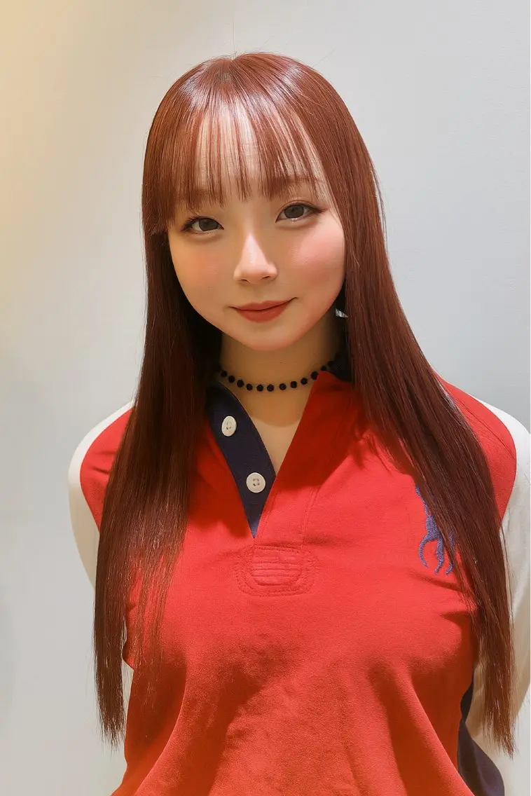 セミロング ヘアカラー トリートメント ヘッドスパ ayumi🦖/ 似合わせカラー🤎のヘアスタイル