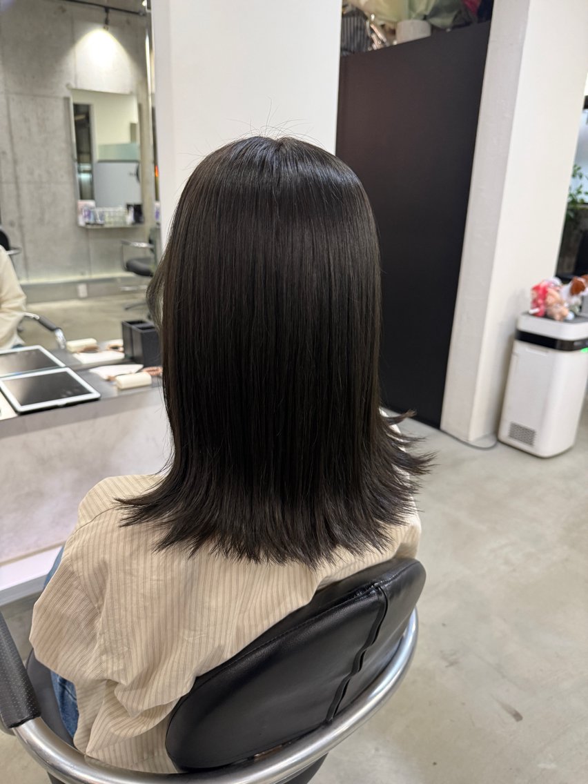 カラー ヘアカラー ゆず 新丸子/  武蔵小杉のヘアスタイル