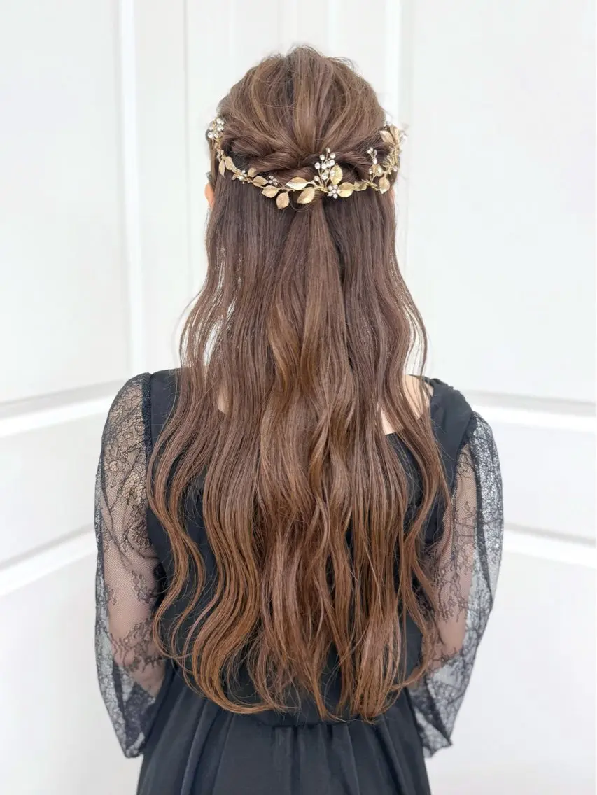 【平日限定❕】ゆるふわヘアアレンジ🎀🐾の写真