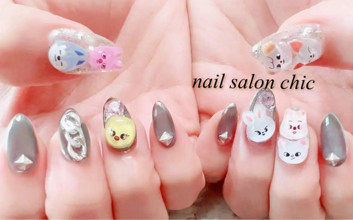 ネイル 持ち込み nail salon chicのネイルデザイン