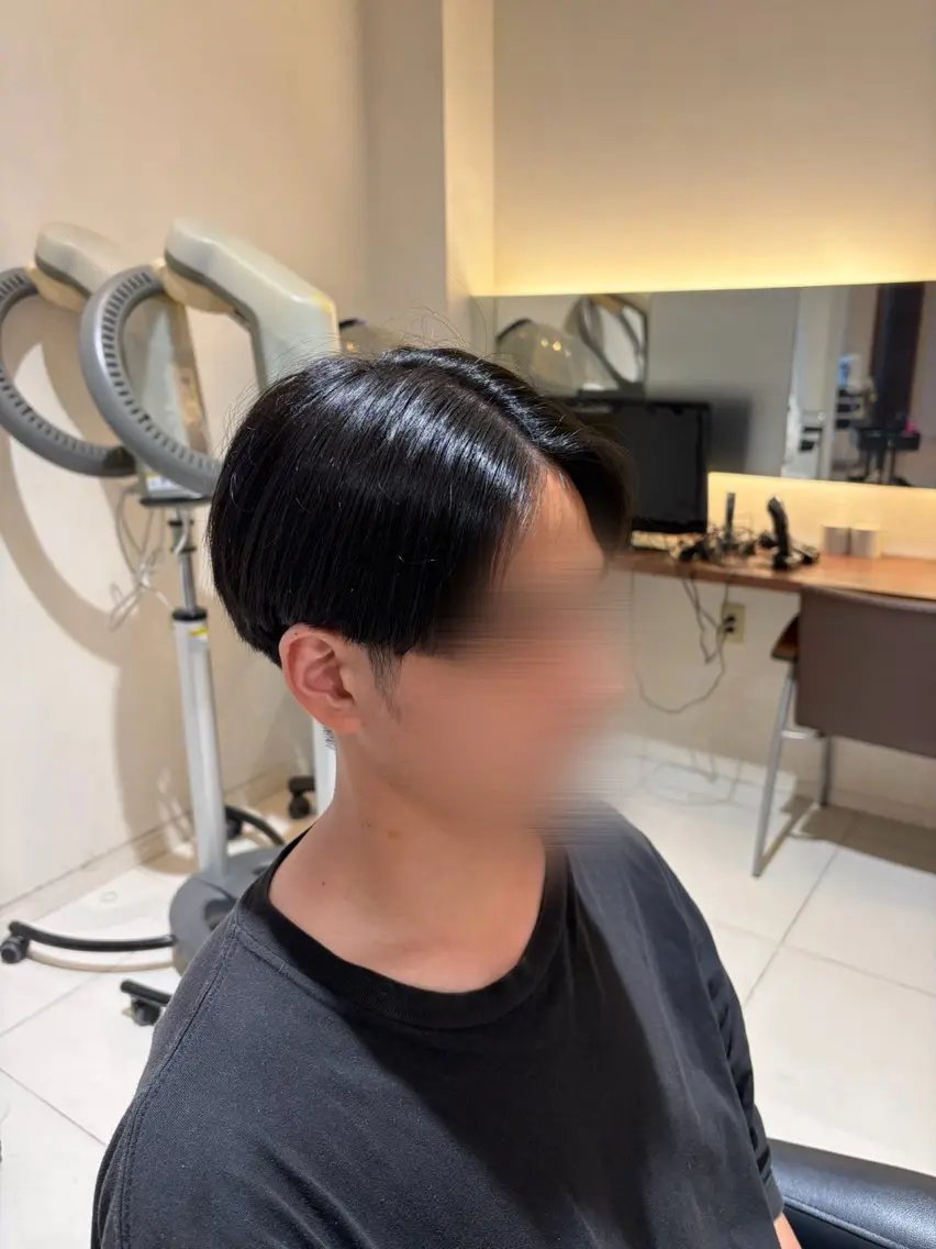 メンズ センターパート 末武 萌/モデル募集中🎀のヘアスタイル