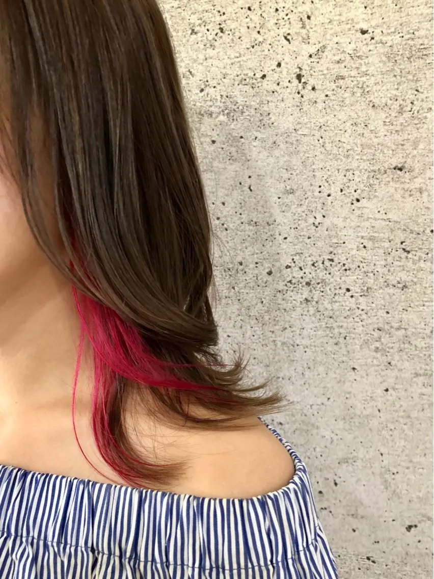 カラー カットモデル✂︎ 光翼のヘアスタイル