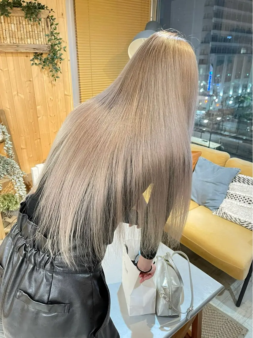 ロング カット ヘアカラー 谷山銀二郎/ 副店長のヘアスタイル