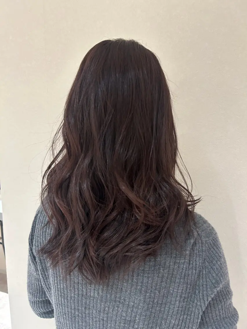 セミロング 木村 那奈のヘアスタイル