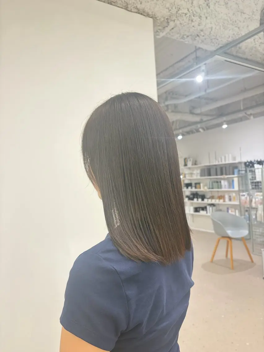 カラー ヘアカラー 松本 ゆらのヘアスタイル