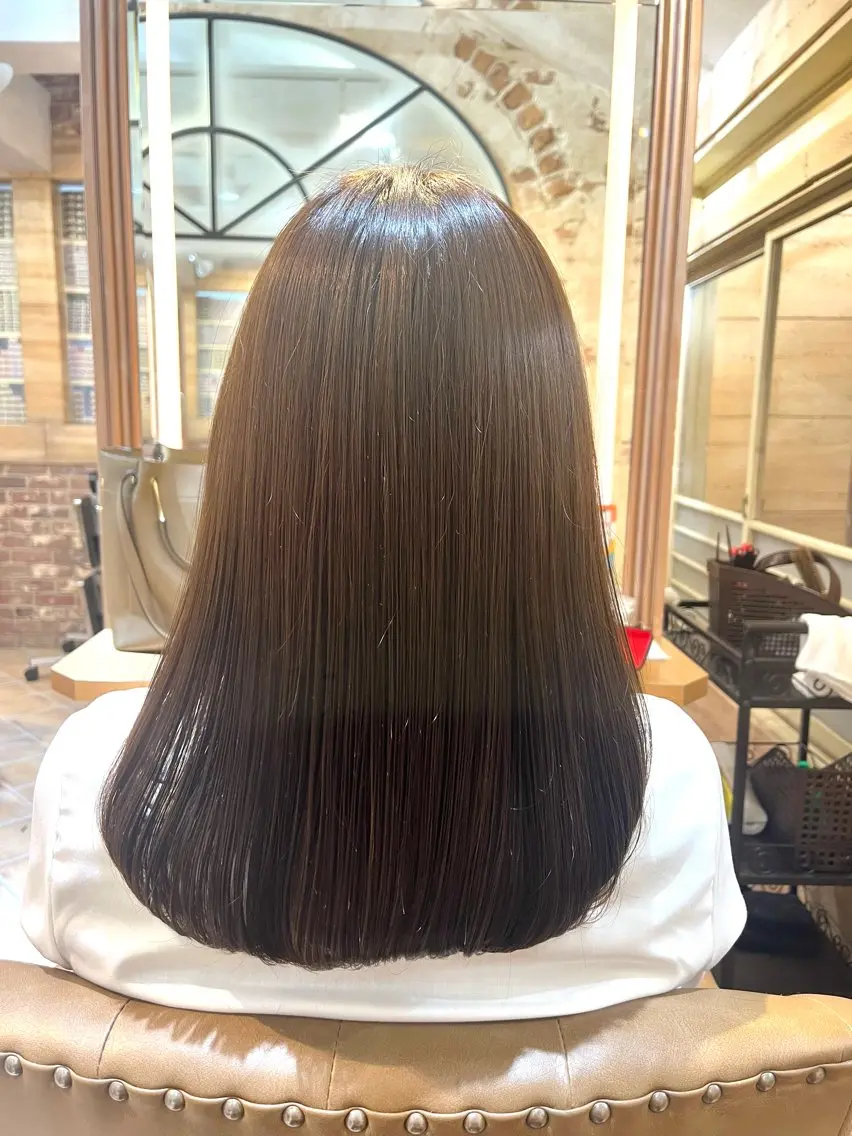 ロング カラーが上手い 辻悠月のヘアスタイル