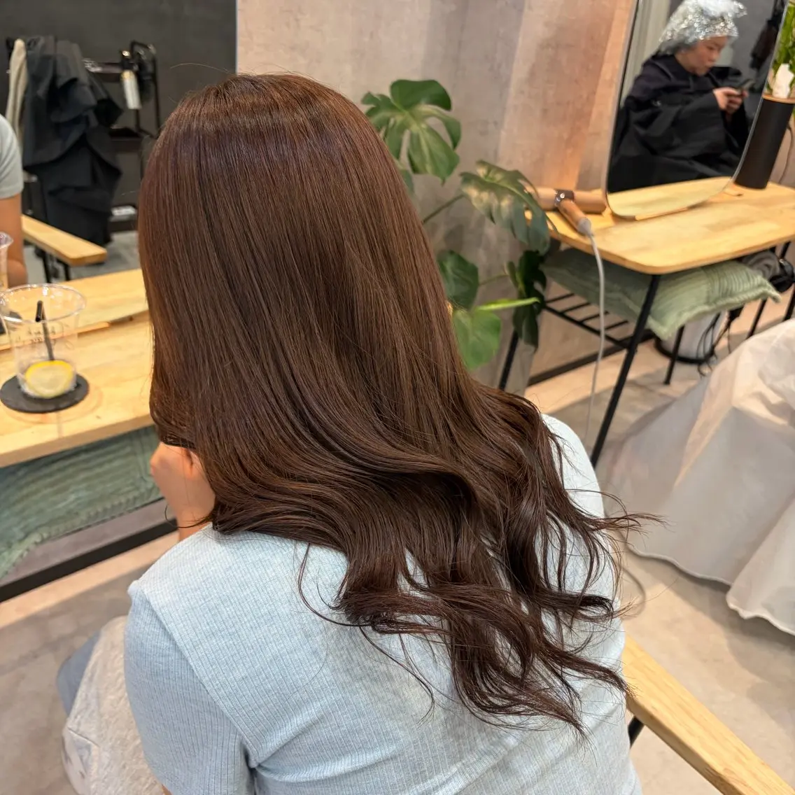 ロング カラー ヘアカラー HAILEY/ 富田実桜のヘアスタイル