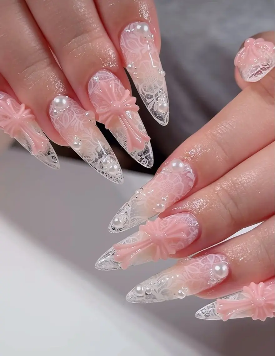 ネイル アートネイル ボルドー フレンチネイル ジェルネイル 氷ネイル・うるうるネイル ハンドネイル Julie Nail Rinのネイルデザイン