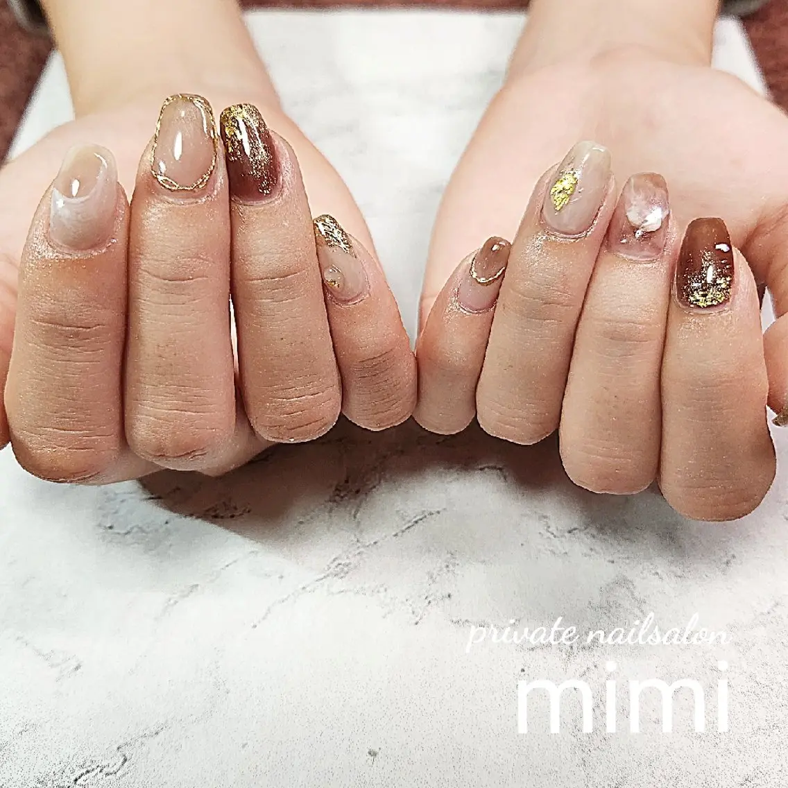 ネイル ハンドネイル 博多ネイル ｍｉｍｉのネイルデザイン