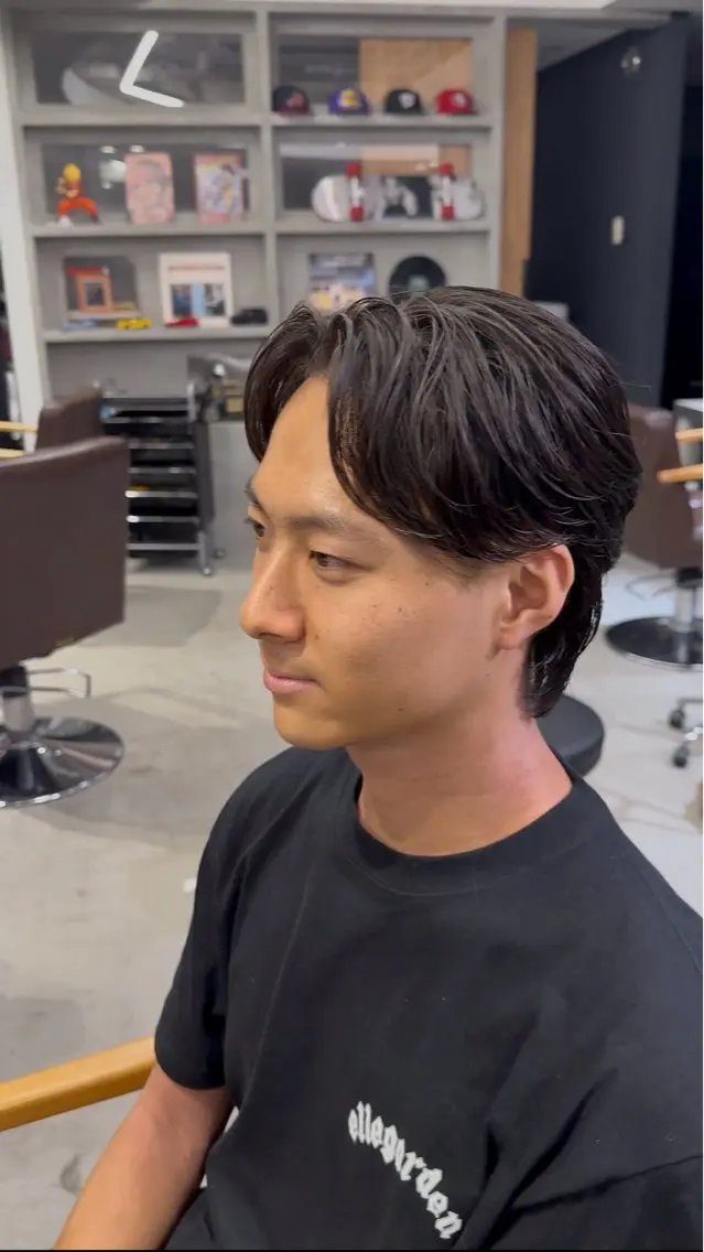 ワンカール、ニュアンスパーマ、フェザーパーマの写真