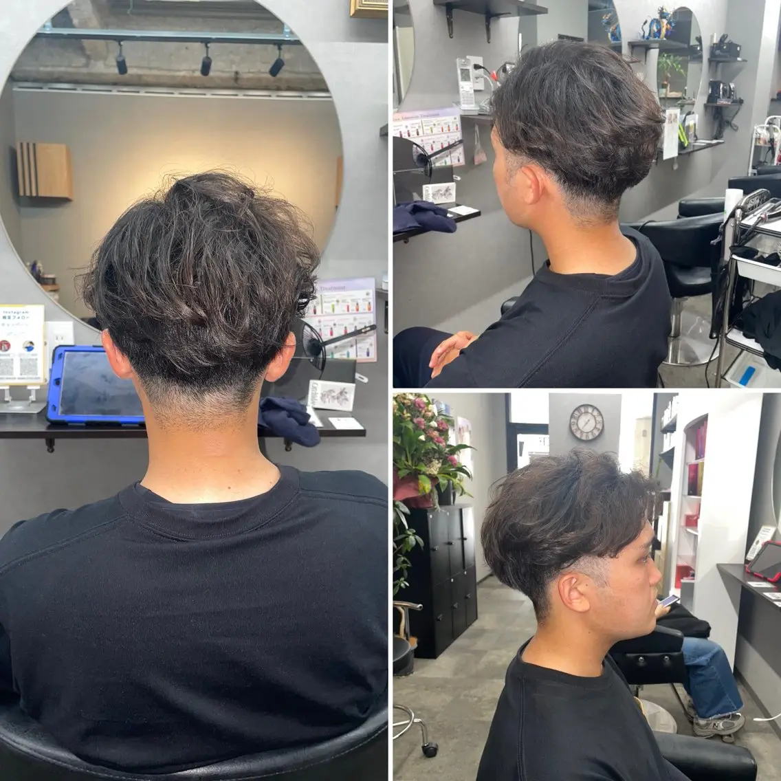 ショート メンズ 刈り上げ 🌹ミラクル美容師 🌹くっぽのヘアスタイル