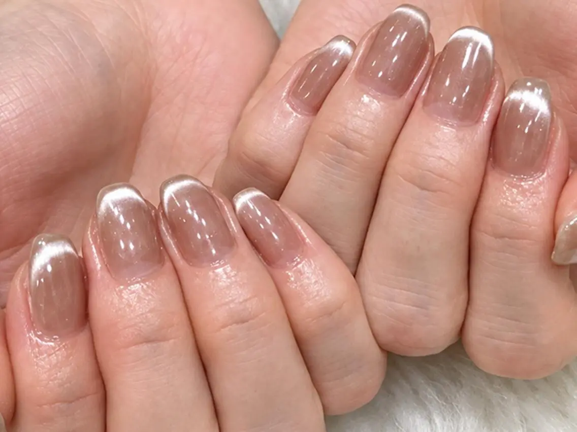 ネイル フレンチネイル ワンカラーネイル ハンドネイル Kanai Harukaのネイルデザイン