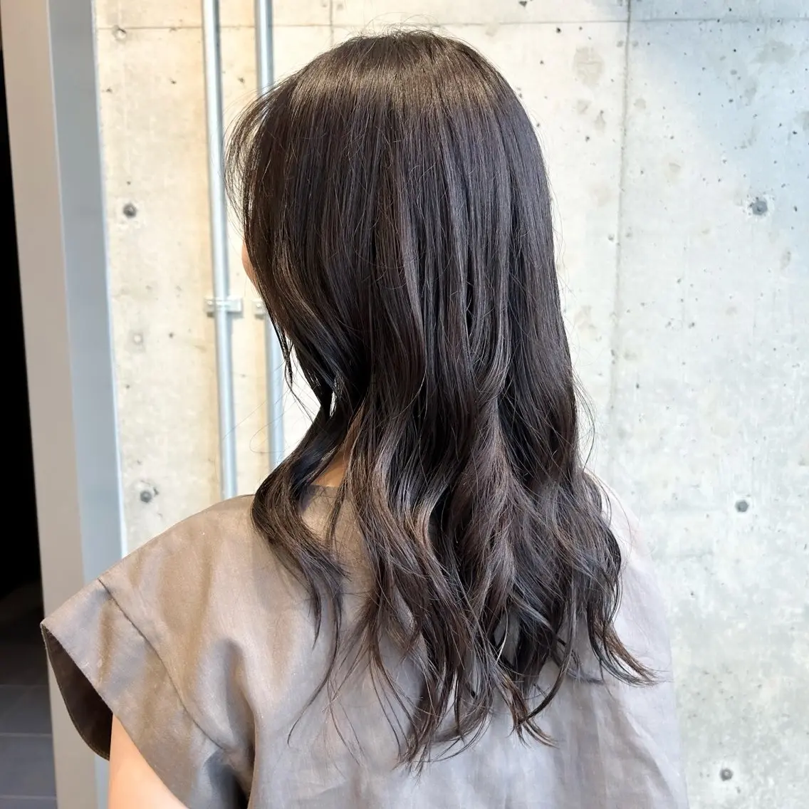 ロング カラー ヘアカラー トリートメント 🍎暖色ウルフ 🍎みさきのヘアスタイル