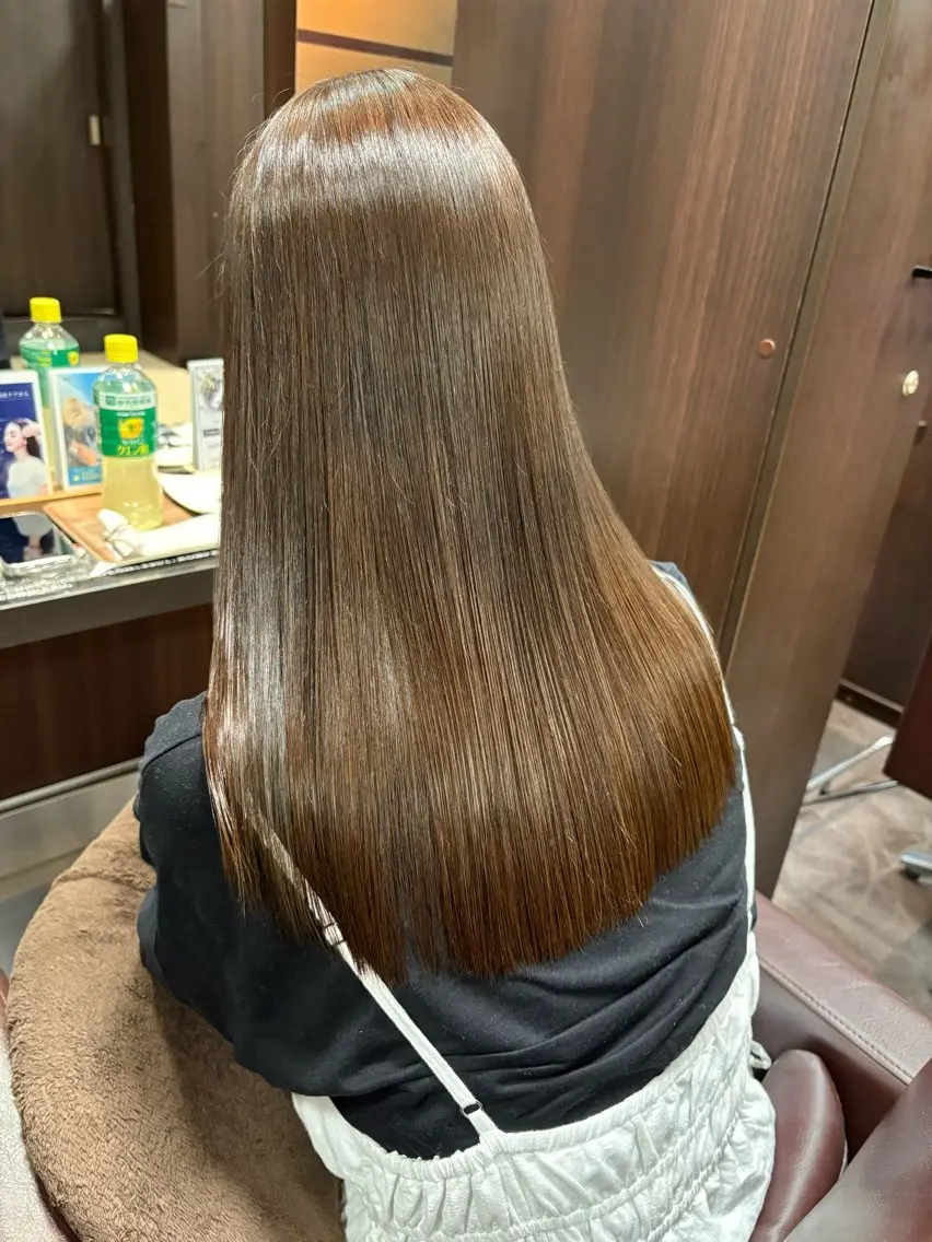 ロング カラー 小池 穂果/ 府中のヘアスタイル