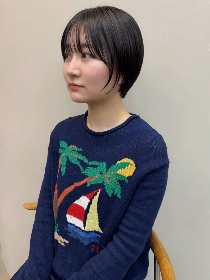 ショート ショートヘア ゆずか /カットモデル募集のヘアスタイル