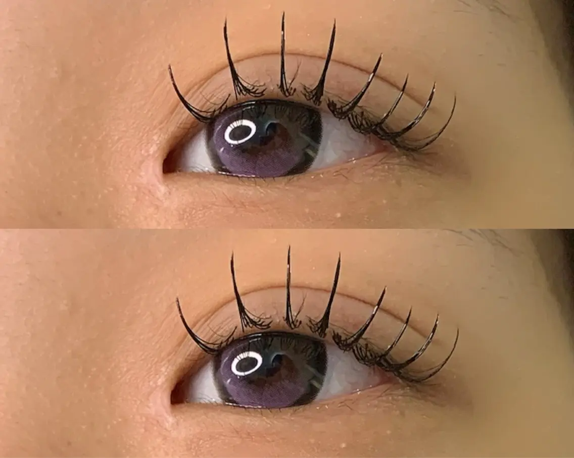 マツエク・マツパ フラットラッシュ Eyelash Salon IROのマツエク・マツパデザイン
