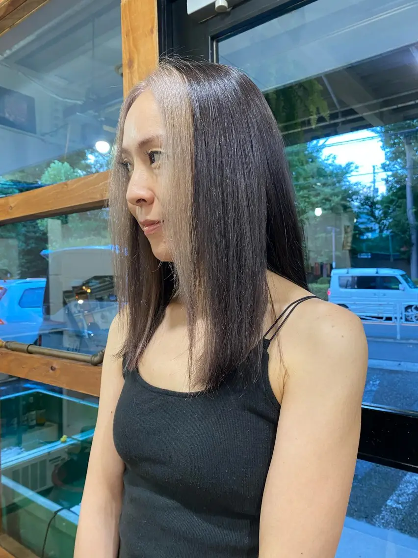 セミロング カラー ヘアカラー なぎ🌿.∘[ボブ, ニュアンスカラー]のヘアスタイル