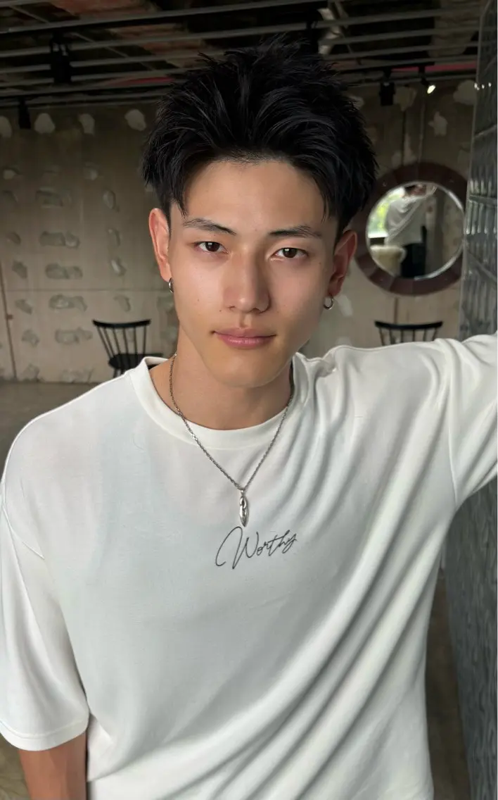 ショート メンズ カット 鈴木 颯真ウィリアムのヘアスタイル