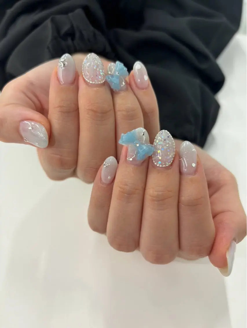 【ミニモ限定価格】定額デザイン/ニュアンス、ビジュー/【他店様オフあり】の写真