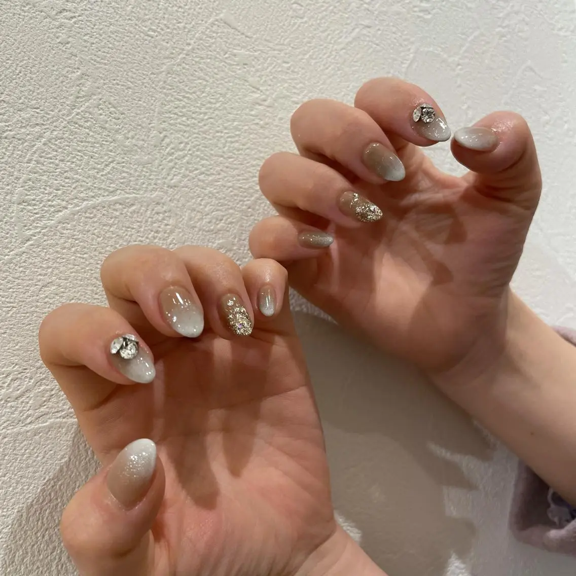 ネイル ラメ(グリッター) ハンドネイル MIUNail YUMIのネイルデザイン